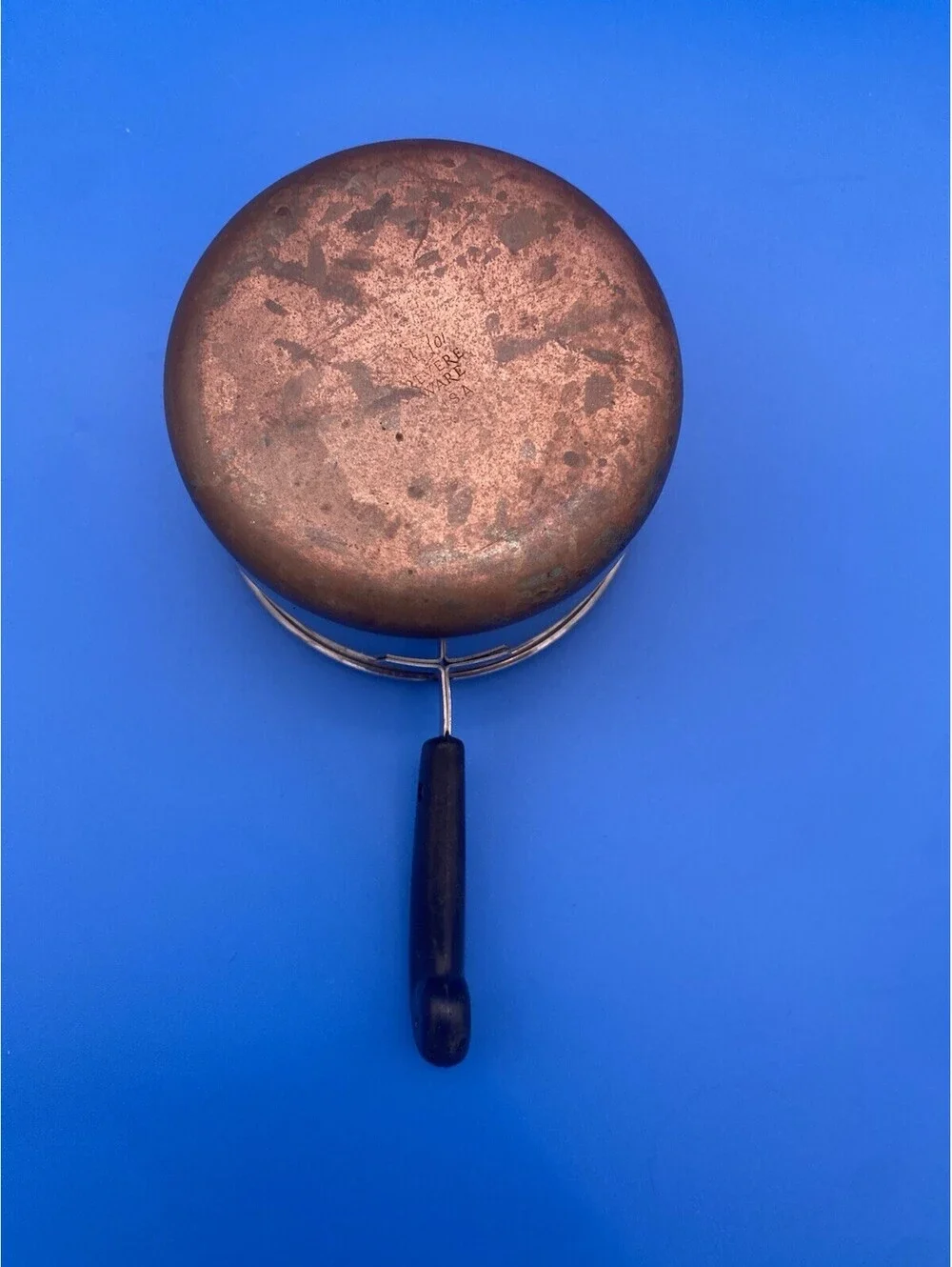 Revere Ware 7 Pieces of Copper Bottom Cookware Saucepans w Lids & Measuring Cup